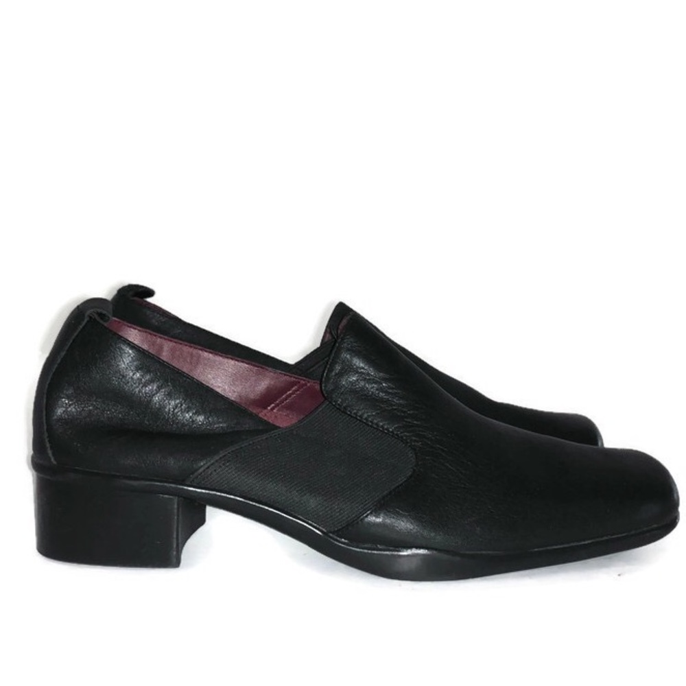 Aerosoles Black Leather Loafers-Like New